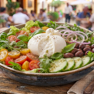 Buratta Salat