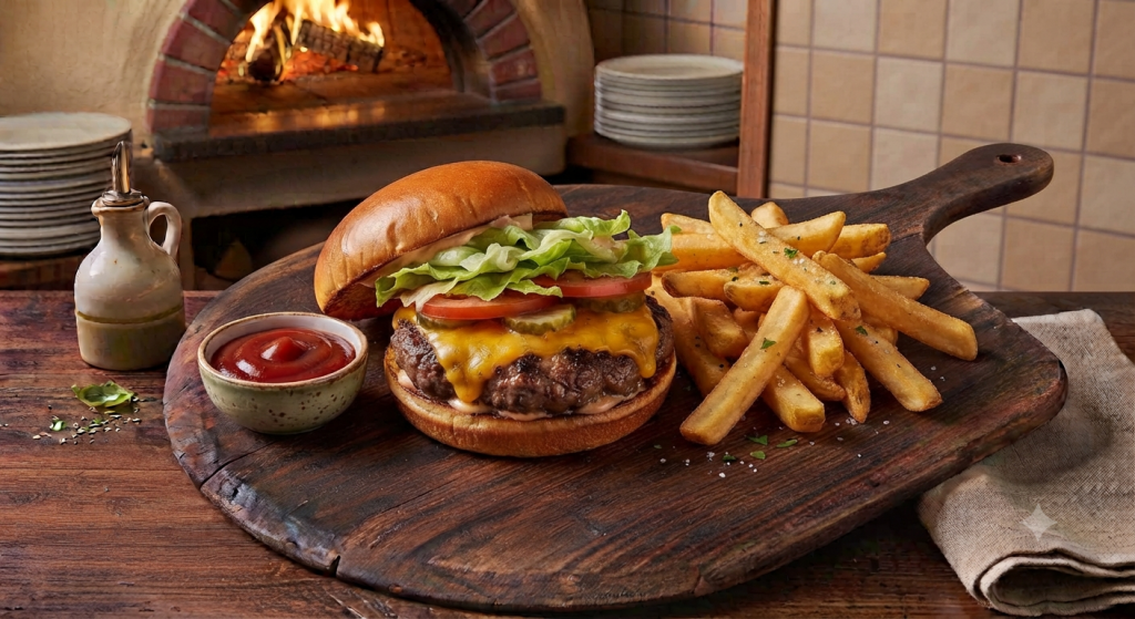 Cheeseburger – Pizza Roma Altusried