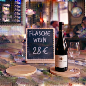 Flasche Wein